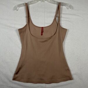 Spanx Nude Under The Bra Shaping Tank Top Wns XL Shapewear Slimming Thin Strap